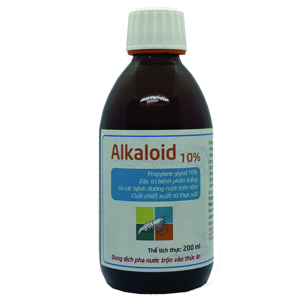 ALKALOID 10% - Thảo dược điều trị phân trắng